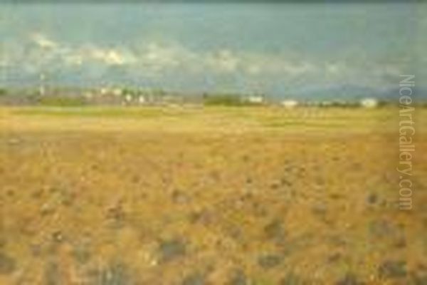 Paesaggio Oil Painting by Carlo Passigli