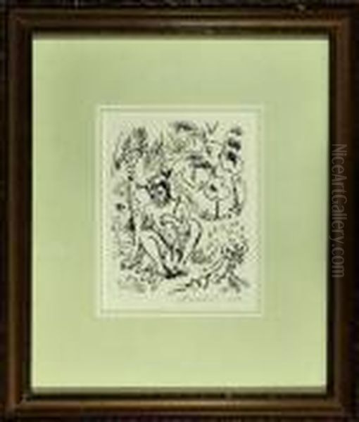 Reisebilder Italien Sudsee Oil Painting by Hermann Max Pechstein