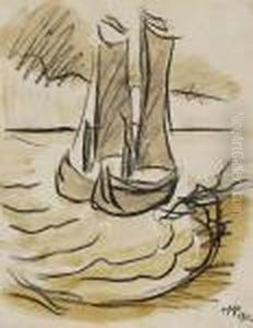 Keitelkahne In Der Bucht