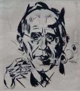 Bildnis Dr. Paul Fechter