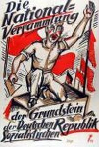 Die National=versammlung Der Grundstein Der Deutschen Sozialistischen Republik