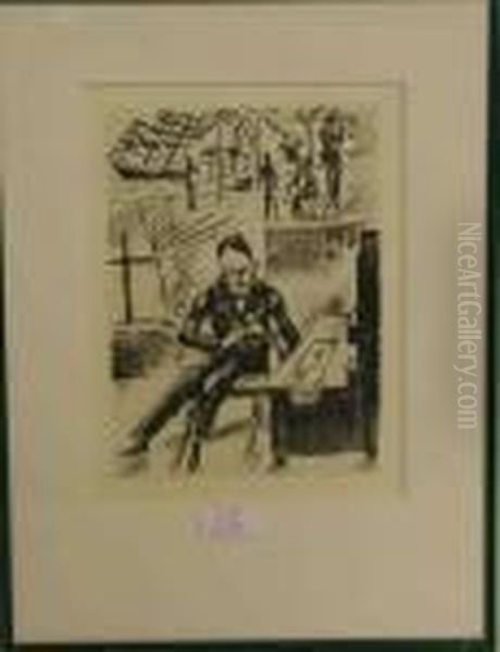 Heidenstamm I Oil Painting by Hermann Max Pechstein