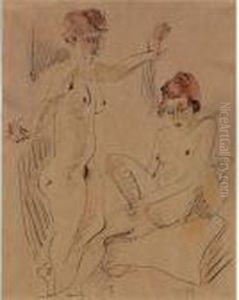 Zwei Akte (two Nudes)