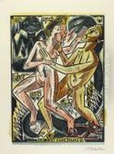 Und Fuhre Uns Nicht In Versuchung. Blatt Viii Der Folge <das Vater Unser>