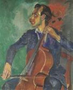 Cellospieler (professor Dr Erwin Freundlich)