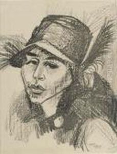 Frau Mit Hut