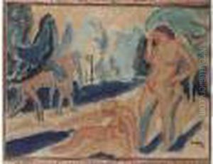 Quatre Baigneuses, 1911.