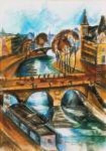 View Of Paris From The Studio Window