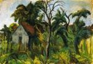 Houses Among Trees
