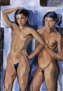 Models In The Studio In Nagybanya