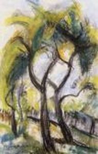 Trees Bending