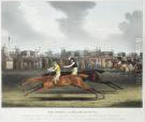 Sir Joshua And Filho Da Puta Oil Painting by James Pollard