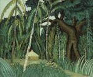 Scene D'afrique - L'arbre Centenaire
