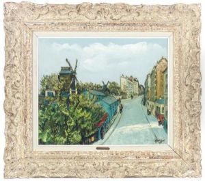 Rue Lepic A Montmartre