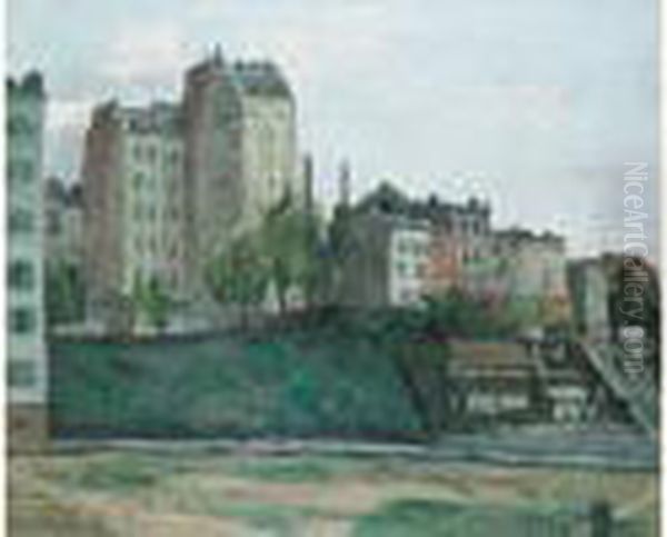 Montmartre, Le Maquis Oil Painting by Alphonse Leon Quizet