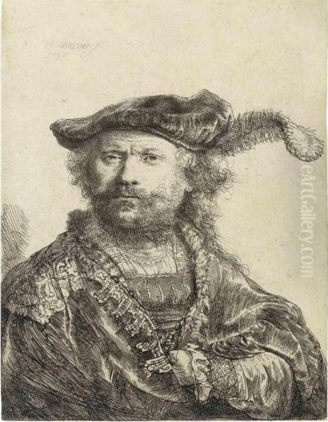 Rembrandt Harmensz. Van Rijn Oil Painting by Harmenszoon van Rijn Rembrandt
