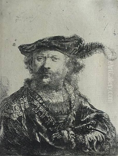 Untitled Oil Painting by Harmenszoon van Rijn Rembrandt