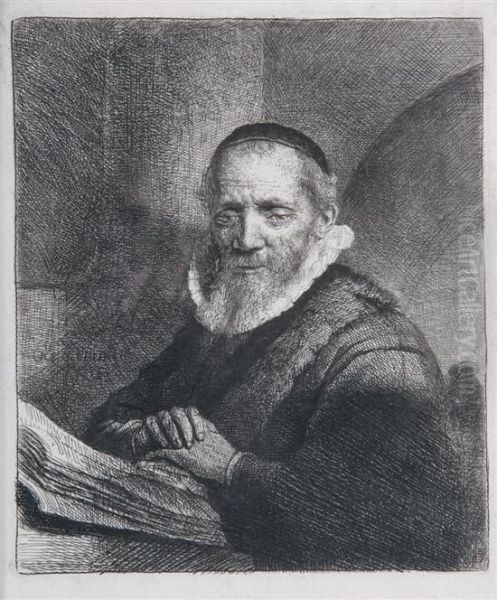 Jan Cornelis Sylvius Oil Painting by Rembrandt Van Rijn