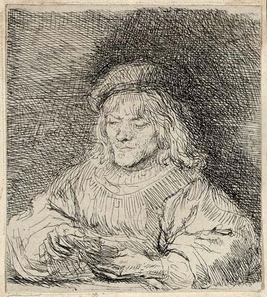 Untitled Oil Painting by Harmenszoon van Rijn Rembrandt