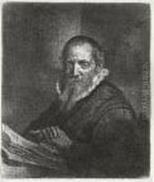 A Collection Of Original Etchings Oil Painting by Harmenszoon van Rijn Rembrandt