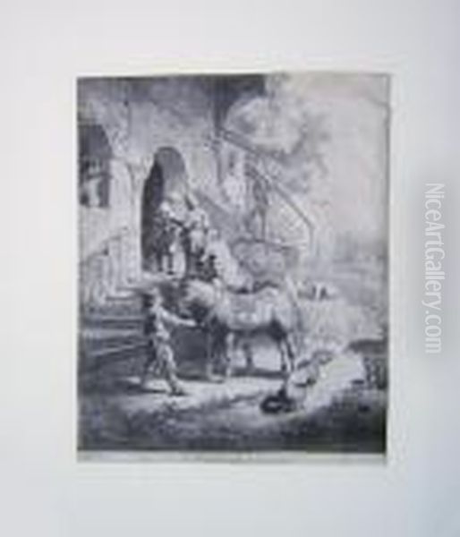 Figures Oil Painting by Rembrandt Van Rijn