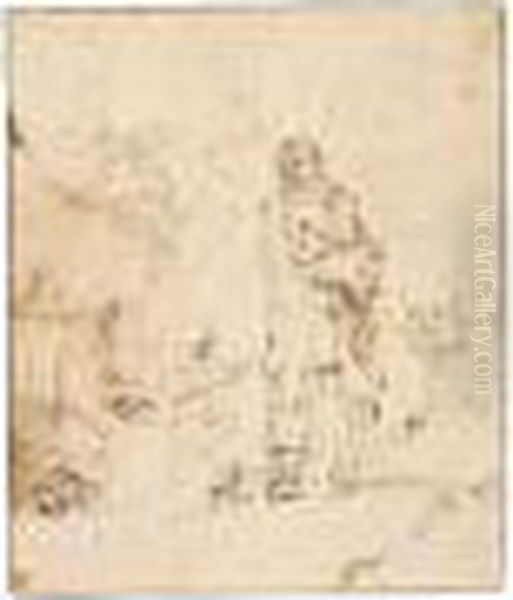 Noli Me Tangere. Oil Painting by Rembrandt Van Rijn