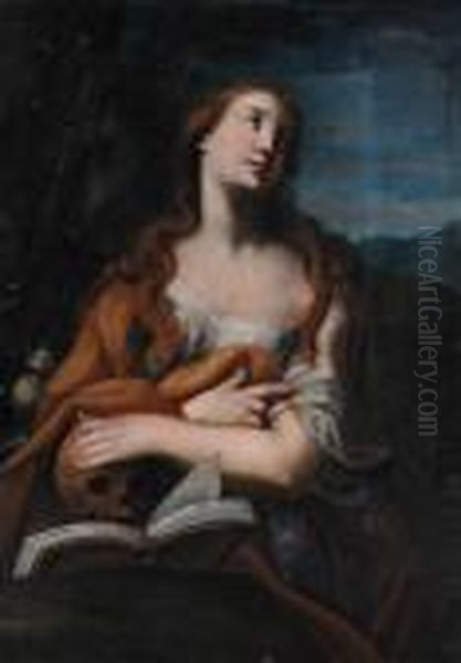 La Maddalena In Penitenza Oil Painting by Guido Reni