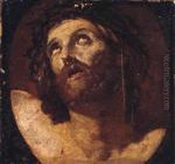 Christ Crowned With Thorns Oil Painting by Guido Reni