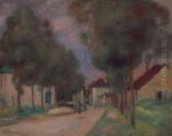Paysage Oil Painting by Pierre Auguste Renoir