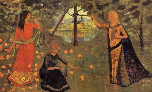 The Youth of Queen Anne Oil Painting by Paul Serusier