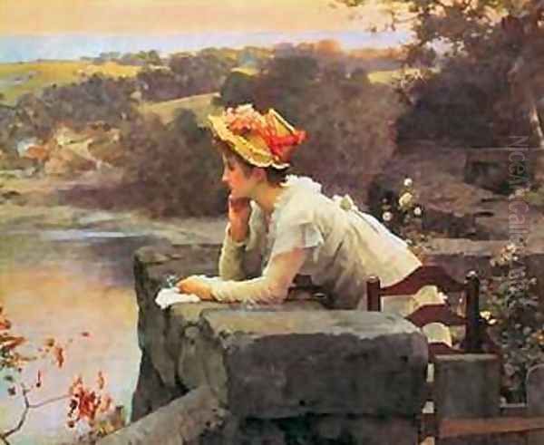 Daydreams Oil Painting by Marcus Stone