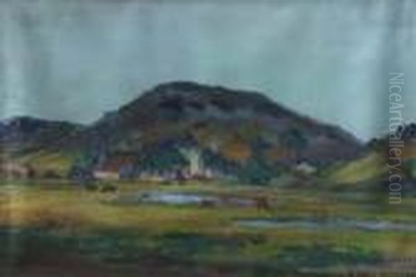 Rural View Oil Painting by David the Elder Richter