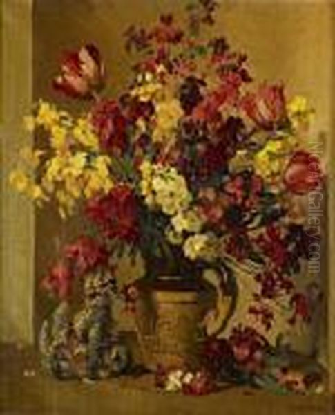 A Jugfull Oil Painting by David the Elder Richter