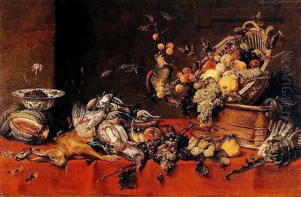 Still life Oil Painting by Frans Snyders