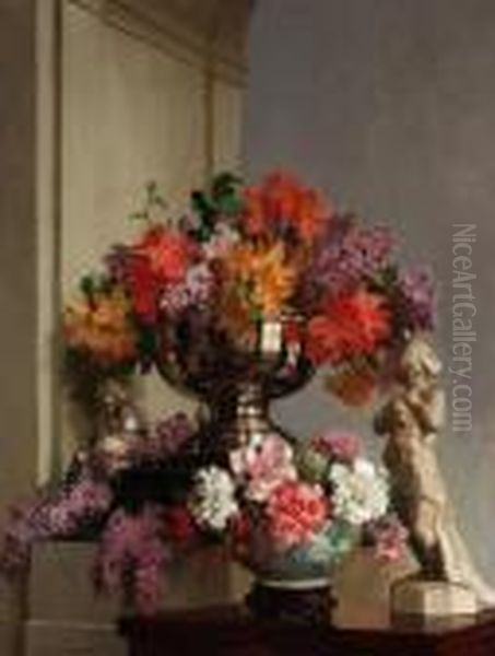 Still Life Oil Painting by David the Elder Richter