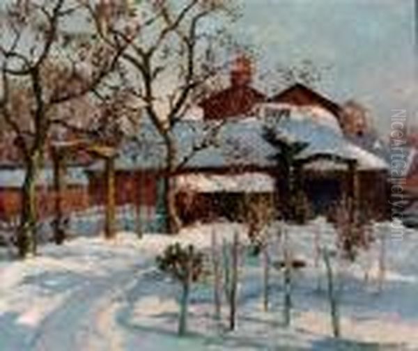 Signed Oil Painting by David the Elder Richter