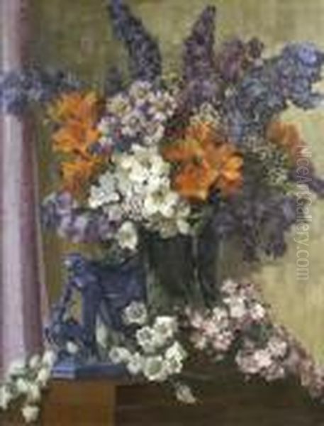 July Oil Painting by David the Elder Richter