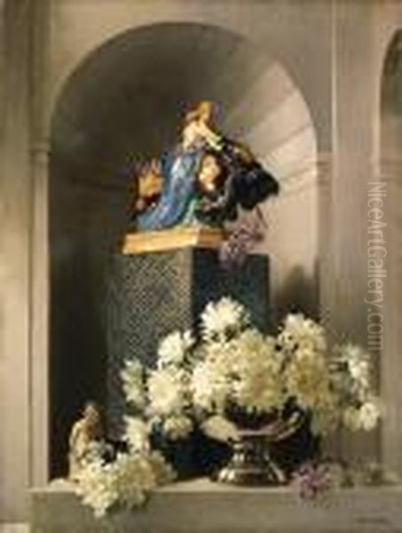 Summertime Oil Painting by David the Elder Richter