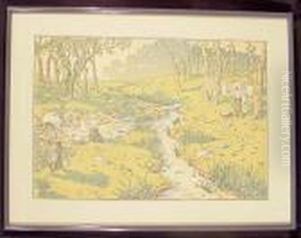 From Oil Painting by Henry Parsons Riviere