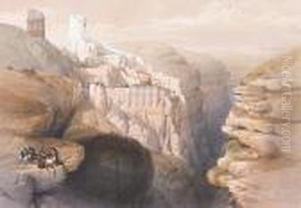 The Holy Land Oil Painting by David Roberts