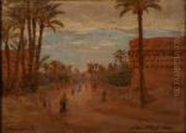 Marrakech Oil Painting by Aleksandr Rubcov