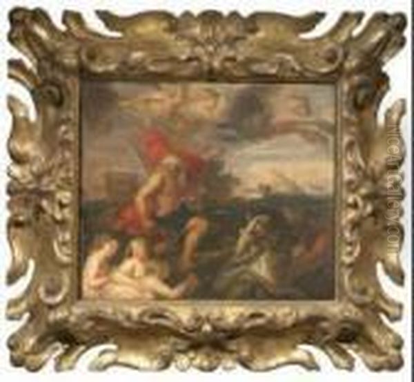 Nettuno Calma La Tempesta Oil Painting by Peter Paul Rubens