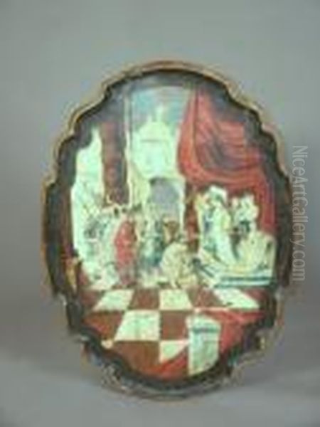 The Presentation Of The Head Of Cyrus Oil Painting by (studio of) Rubens, Peter Paul