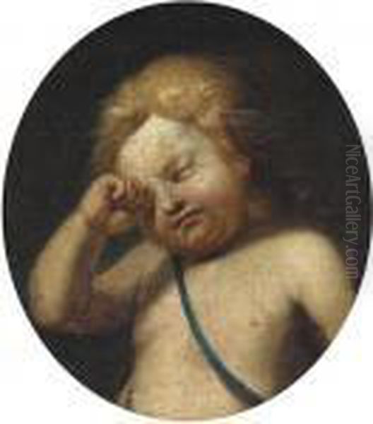 In Der Art
Der Mude Amor. Oil Painting by (studio of) Rubens, Peter Paul