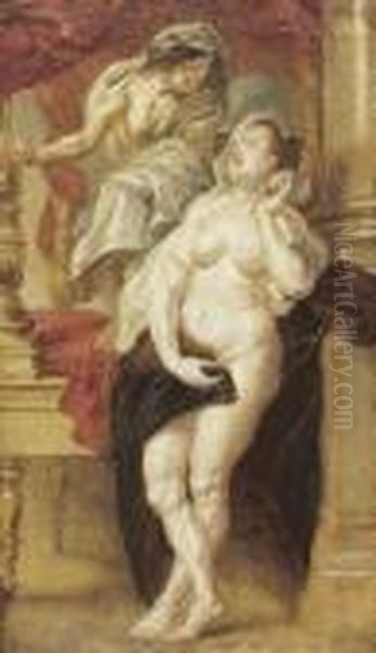Dajanara. Oil Painting by Peter Paul Rubens