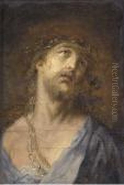 Christ Crowned With Thorns Oil Painting by (studio of) Rubens, Peter Paul