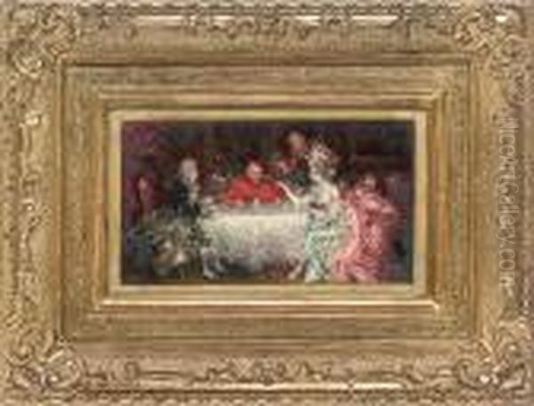 A Toast To The Cardinal by Juan Pablo Salinas Y Teruel