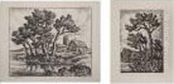 The Silent Stream Oil Painting by Sven Birger Sandzen