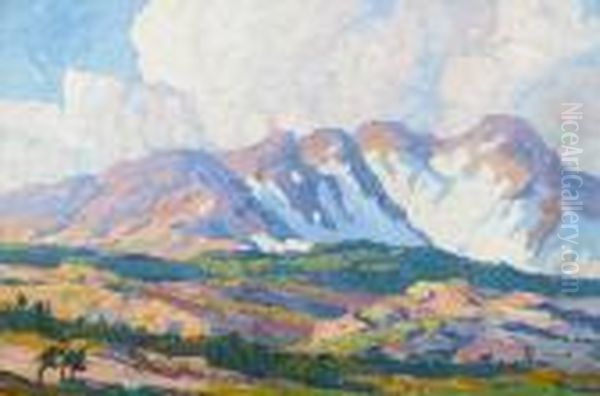 Rocky Mountain National Park, Colorado Oil Painting by Sven Birger Sandzen