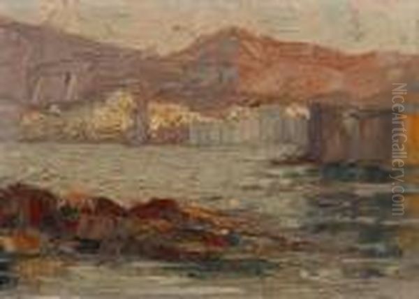 Landscape Oil Painting by Sven Birger Sandzen